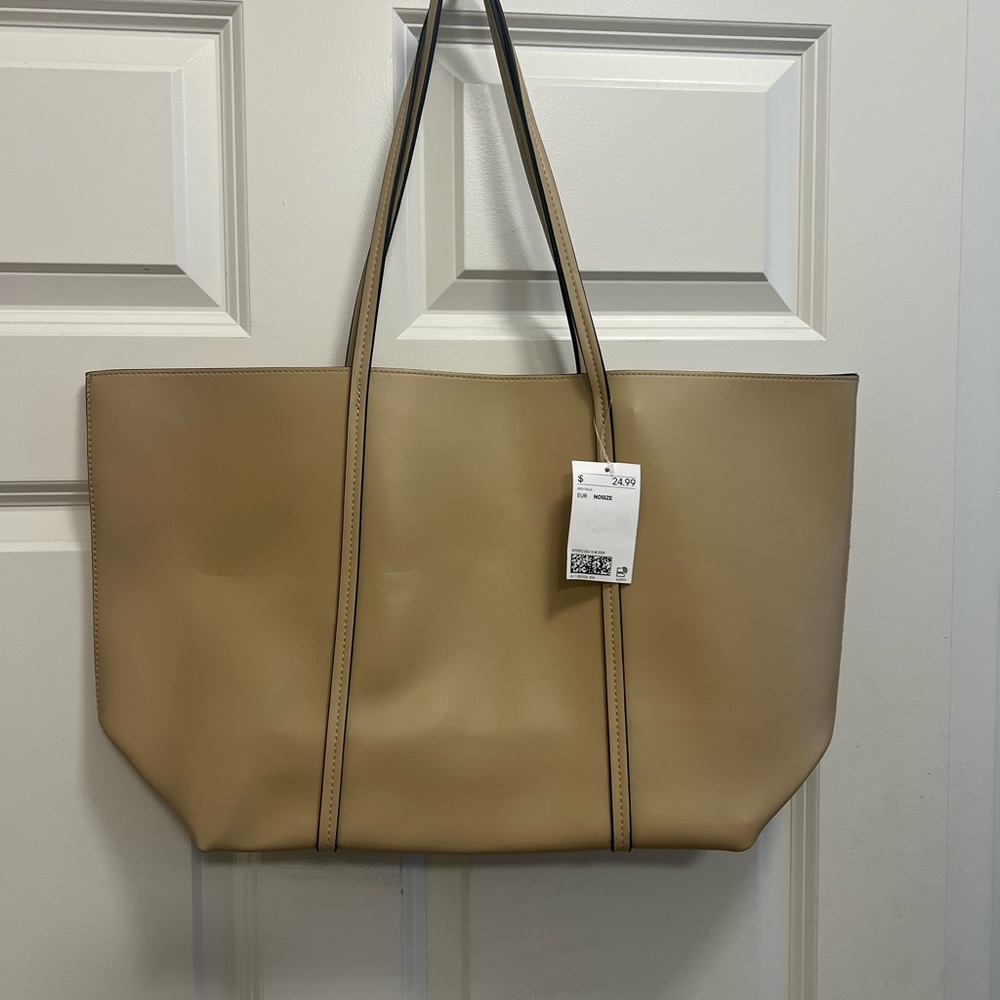 H&M Faux Leather Tote